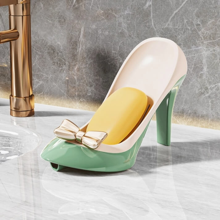 Creative High Heels Suction Cup Soap Box
