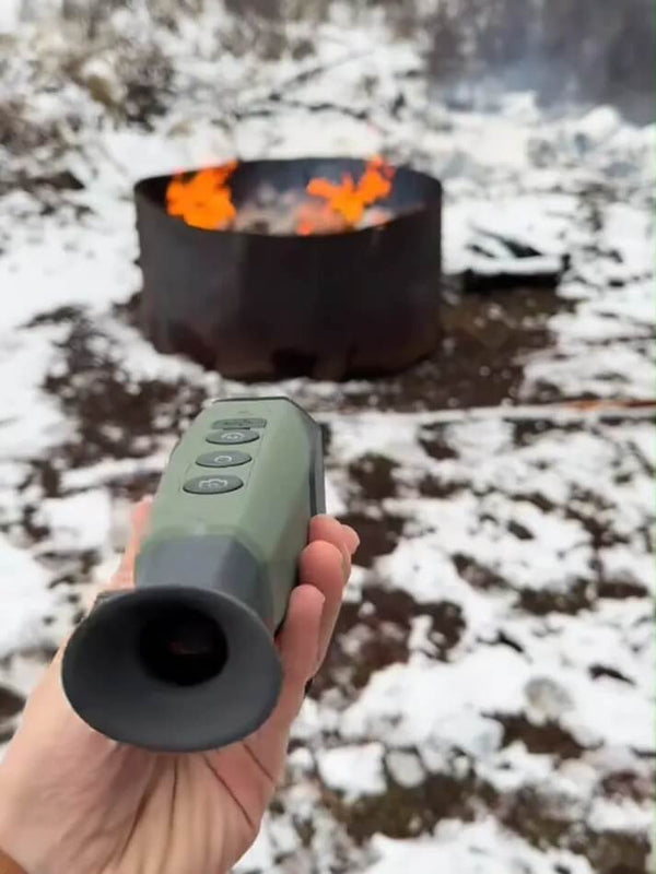 Infrared Thermal Imaging Monocular - Long-Range Night Vision Detection Device