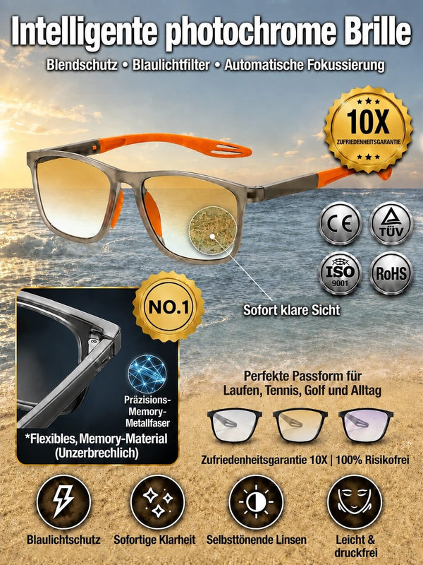 Intelligent Auto-Focus Glasses - Smart Adaptive Eyewear by Heritage Optical Experts