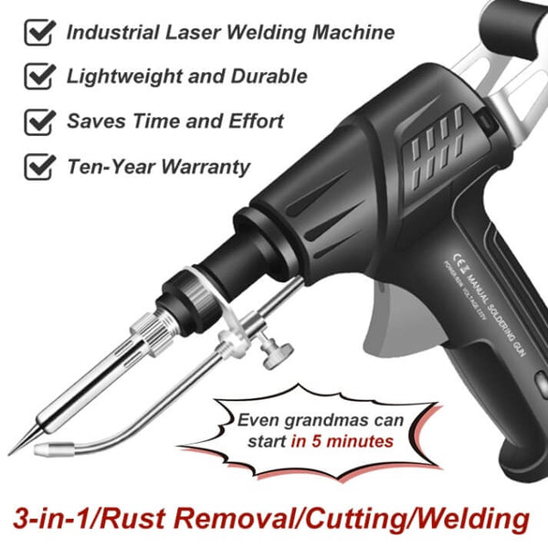 【Internal Heat Test Welding Tool】Revolutionize Metalwork: The Ultimate 3-In-1 Laser Tool