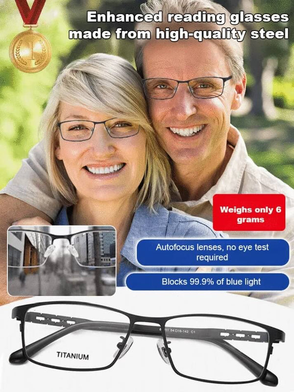 LCD Smart Zoom Glasses - Automatic Adaptive Vision Eyewear