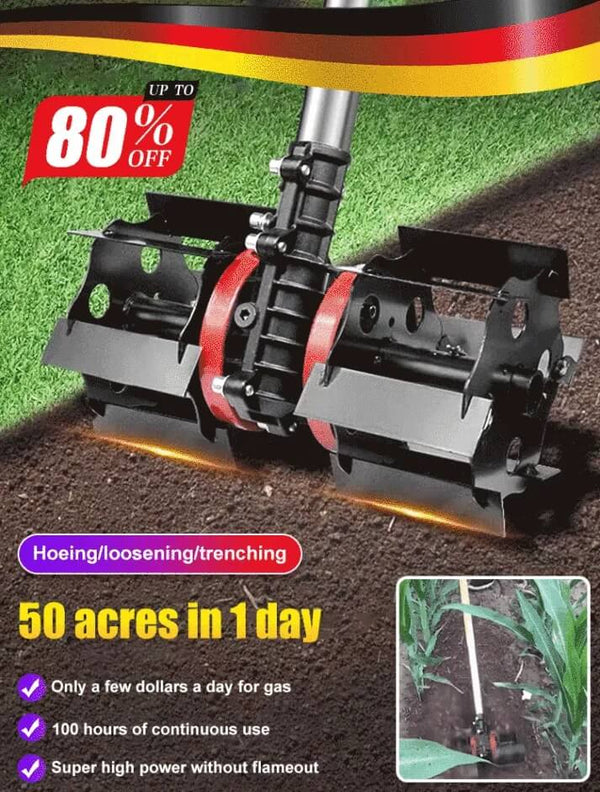Lawn Weeding Wheel - Multi-Function Soil Loosening & Garden Weeding Tool
