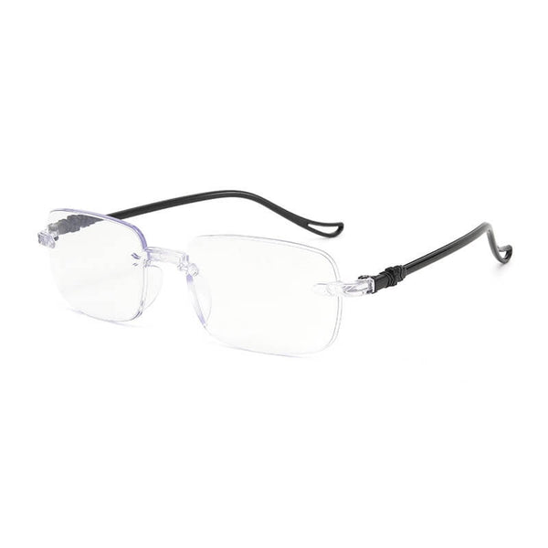 Lightweight Progressive Reading Glasses - Blue Light Filter Eyewear for Seniors