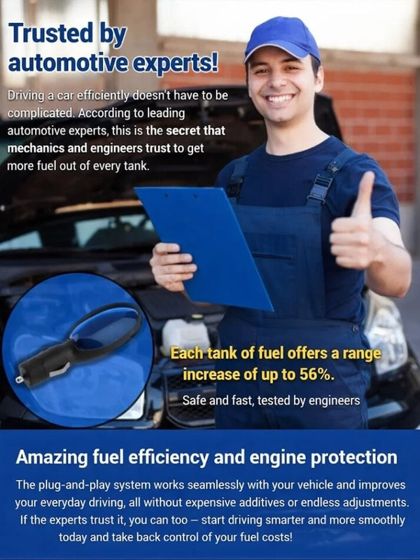 NEOSOCKET Car Fuel Saver - Mechanic-Approved Fuel Efficiency Device for Reduced Consumption