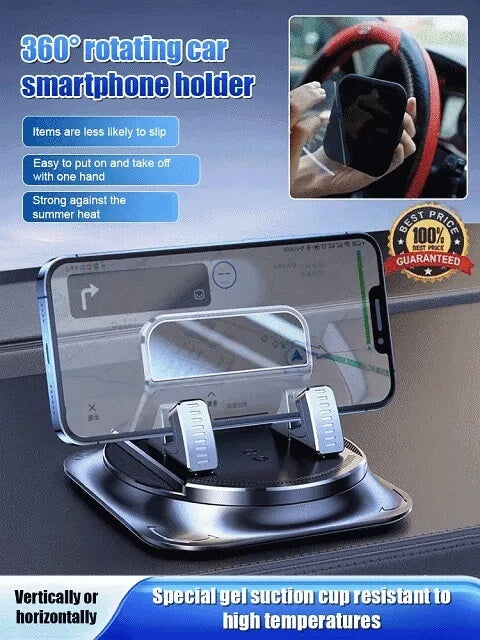 No-Shake Car Phone Mount - Secure Hands-Free Holder for Any Vehicle