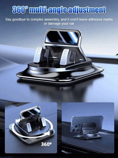 No-Shake Car Phone Mount - Secure Hands-Free Holder for Any Vehicle