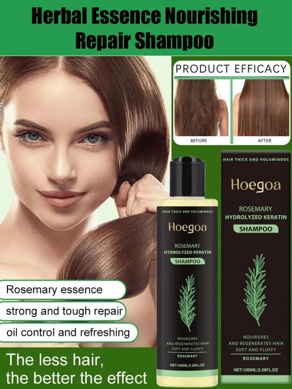 Rosemary Hair Growth Shampoo - Doctor-Recommended Scalp & Hair Care Formula