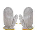 Waterproof Oil-Proof Stainless Steel Wool Dishwashing Gloves - Heavy Duty Cleaning Gloves