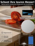 100% Titanium Cutting Board - Antibacterial Microplastic-Free Premium Kitchen Board