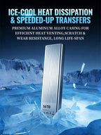 16TB Portable SSD - IP54 Waterproof Shockproof External Storage for iPhone, Mac & PC (Factory Price Sale)