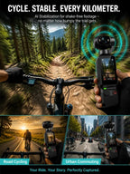 180° Rotating Lens Video Recorder - Portable Smart Outdoor Recording Camera