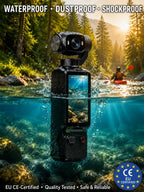 180° Rotating Lens Video Recorder - Portable Smart Outdoor Recording Camera