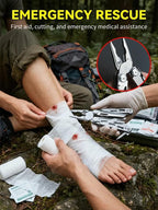 19-in-1 Multi-Tool - Pocket-Sized All-Purpose Outdoor Toolbox