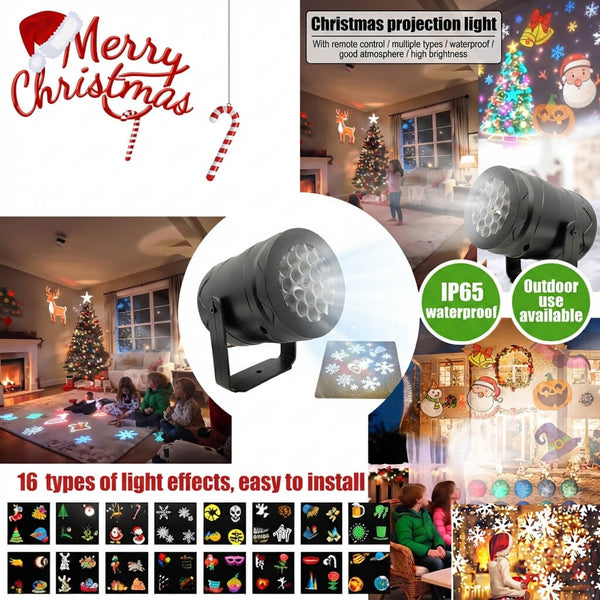 LED-Energiespar-Weihnachtslampe - Bunte Feiertags-Atmosphären-Szeneleuchte