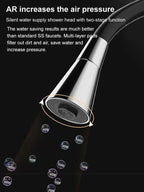 2-Speed Adjustable Rotatable Universal Household Faucet