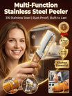 2-in-1 Peeler & Slicer - Sharp Kitchen Tool for Fast, Easy Food Prep