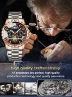 2026 Tourbillon Watch - 19ATM Water Resistant & Authentic Direct Shipping