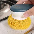 3-Piece Nano Cleaning Ball Set - Multi-Purpose Deep Cleaning Scrubber for Home & Kitchen