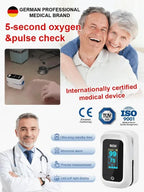 3-in-1 Health Monitor - Glucose, Blood Pressure & Pulse Oximeter
