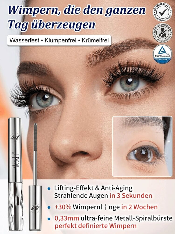 3-in-1 Metallic Mascara - Waterproof Long-Lasting Lash Extension Formula