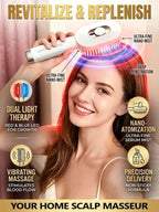 3-in-1 Red Light Hair Growth Comb - Strengthens Hair & Revitalizes Follicles