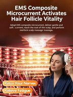 3-in-1 Red Light Hair Growth Comb - Strengthens Hair & Revitalizes Follicles