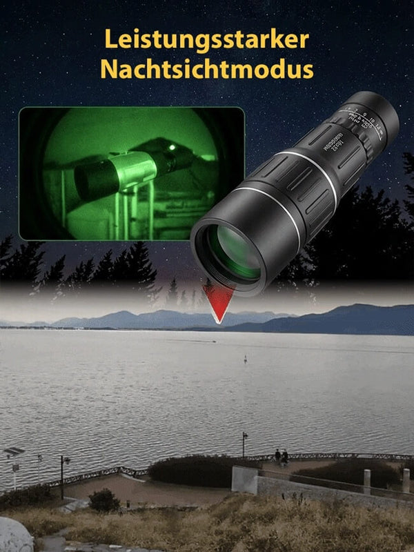300X Mini Telescope with Night Vision - Professional Portable Camera Scope for Day & Night Viewing