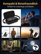 300X Mini Telescope with Night Vision - Professional Portable Camera Scope for Day & Night Viewing
