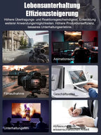 32TB TÜV-Certified External SSD - 4000MB/s High-Speed IP54 Military-Grade Portable Storage