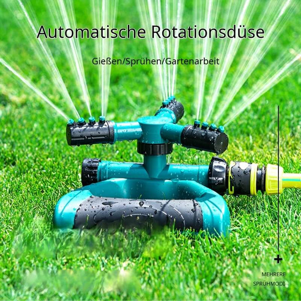 360° Rotating Sprinkler - Automatic Garden Lawn Watering System