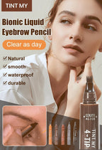 4-Head Liquid Eyebrow Pencil - MADIELI Bionic Hair-Stroke Eyebrow Definer