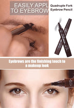 4-Head Liquid Eyebrow Pencil - MADIELI Bionic Hair-Stroke Eyebrow Definer
