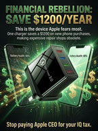 4-Port Travel Charger - Fast Multi-Device Charging for Extended Battery Life
