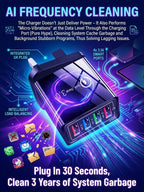 4-Port Travel Charger - Fast Multi-Device Charging for Extended Battery Life