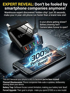 4-Port Travel Charger - Fast Multi-Device Charging for Extended Battery Life
