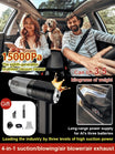 4-in-1 Automatic Vacuum Cleaner - 18000Pa Car & Home Multi-Function Device (Vacuum/Blower/Pump/Power Bank)