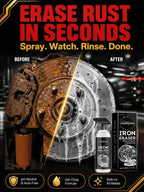 4-in-1 Ferrite Eraser - Rapid Rust & Iron Powder Removal Spray