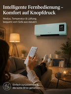 4-in-1 Multifunctional Climate Controller - Portable Heating, Cooling, Humidifying & Air Circulation System