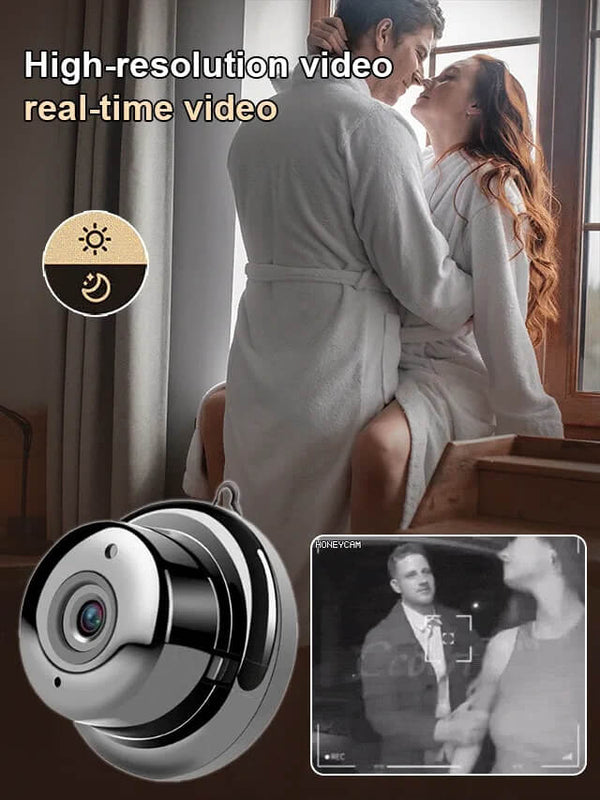 4K Ultra HD Wireless Camera - Compact Cordless Remote Viewing Security Camera