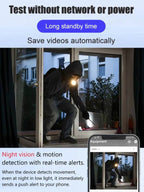 4K Ultra HD Wireless Camera - Compact Cordless Remote Viewing Security Camera