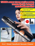 5-in-1 Vacuum Cleaner - Car & Home Powerful Suction Cleaner