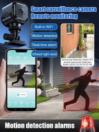 5MP HD Security Camera - Instant Motion Alerts & Wire-Free Setup