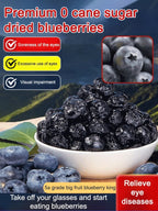 Sugar-Free Blueberry Dried Fruit - Premium Chilean Healthy Snack for Vision & Wellness