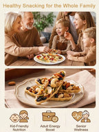 8 Premium Nut Boat Tart - Handmade Crispy Crust Traditional Botanical Vitality Snack