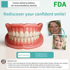 All-Inclusive Denture Care Kit - Custom Fit Denture Enhancement & Maintenance Set