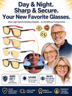 All-in-One Rimless Glasses - One Pair for Every Vision Need