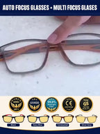All-in-One Rimless Glasses - One Pair for Every Vision Need