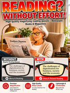 All-in-One Rimless Glasses - One Pair for Every Vision Need