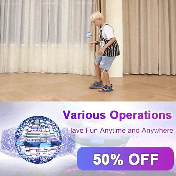 Anti-Gravity Orb - Returning Flying Spinner Toy Ball