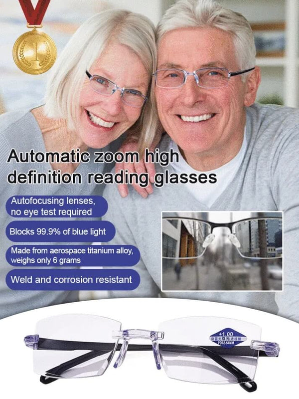 Auto-Focus Smart Glasses - 0.1-Second Adaptive Zoom Eyewear